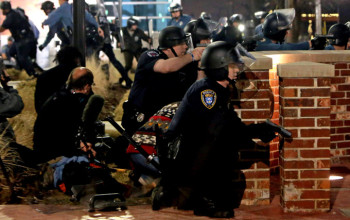 2 cops shot during protests in Ferguson